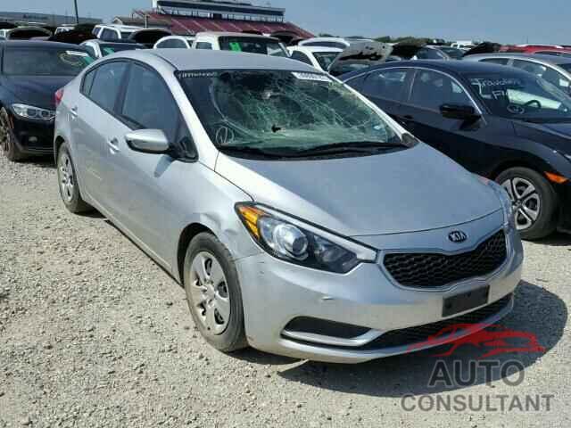 KIA FORTE 2015 - KNAFX4A68F5315492