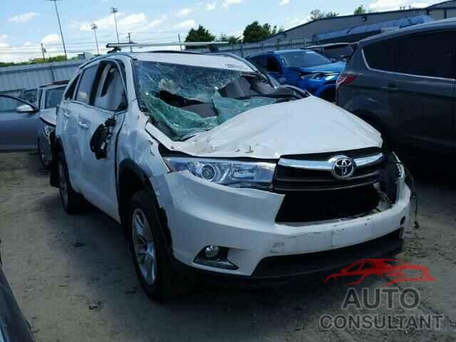 TOYOTA HIGHLANDER 2015 - 5TDDKRFH4FS219532