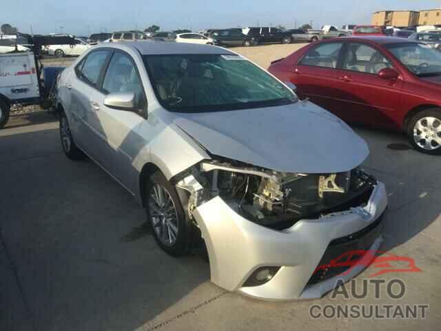 TOYOTA COROLLA 2015 - 5YFBURHE6FP224521