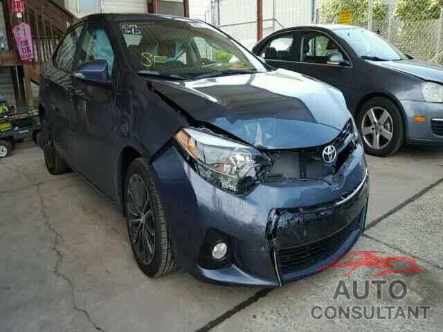 TOYOTA COROLLA 2016 - 2T1BURHEXGC730127