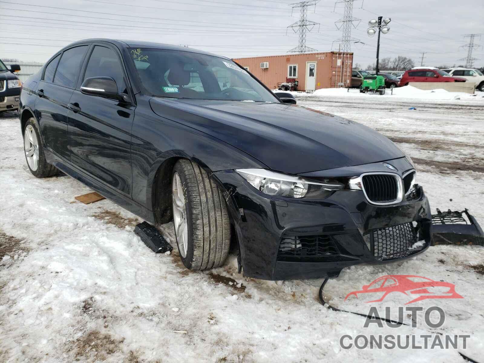 BMW 3 SERIES 2014 - WBA3B3C5XEJ978603