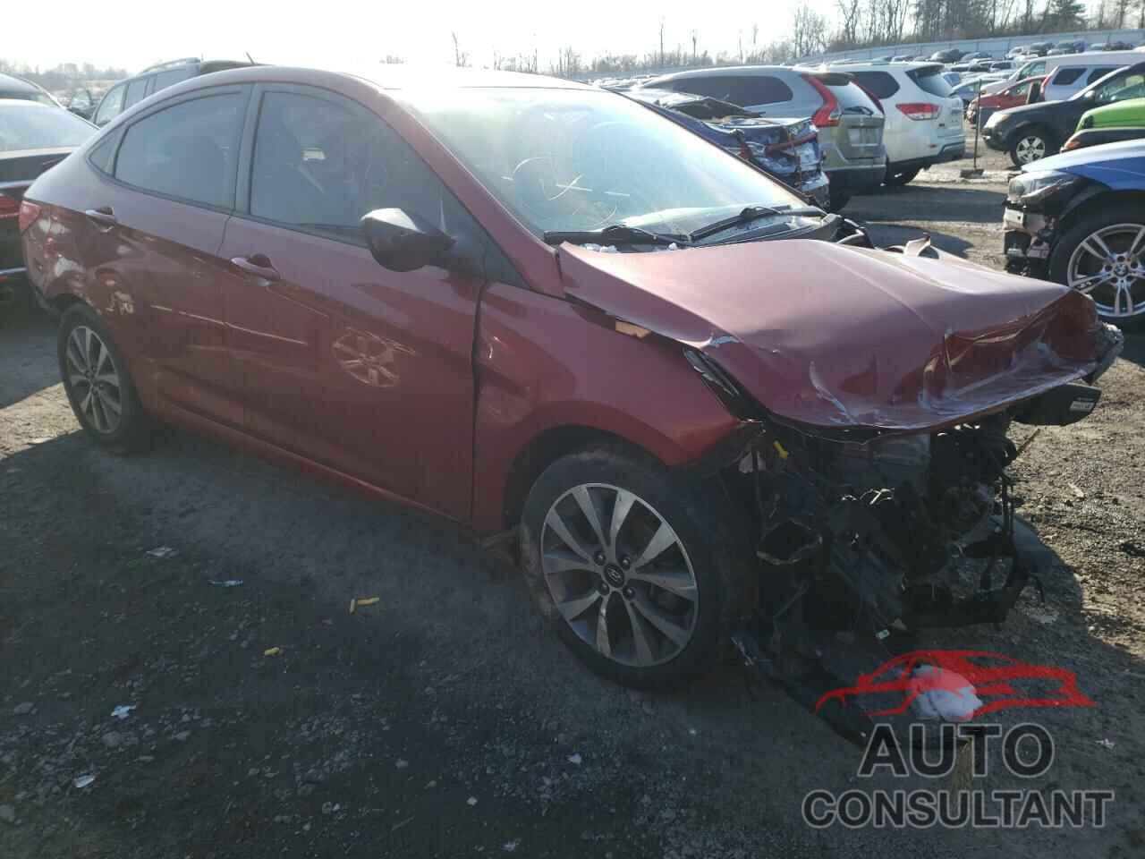 HYUNDAI ACCENT 2017 - KMHCT4AE9HU373804