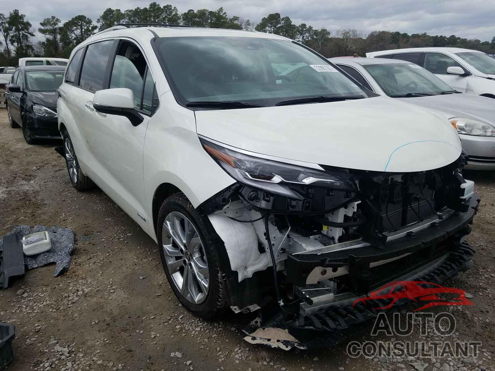 TOYOTA SIENNA 2021 - 5TDERKEC4MS002301