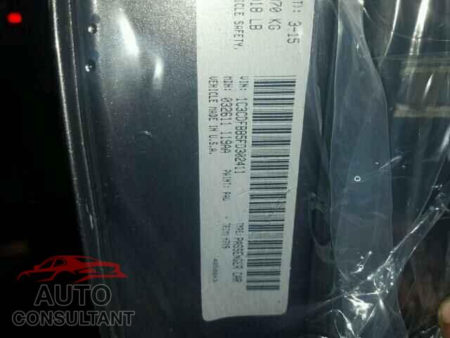 DODGE DART 2015 - 1C3CDFBB5FD302411