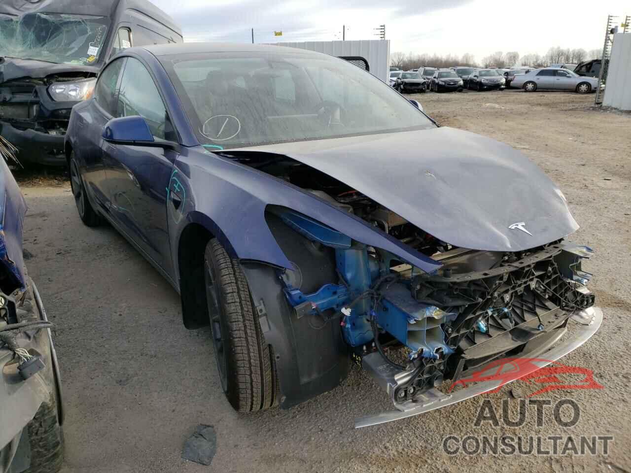 TESLA MODEL 3 2021 - 5YJ3E1EB7MF019439