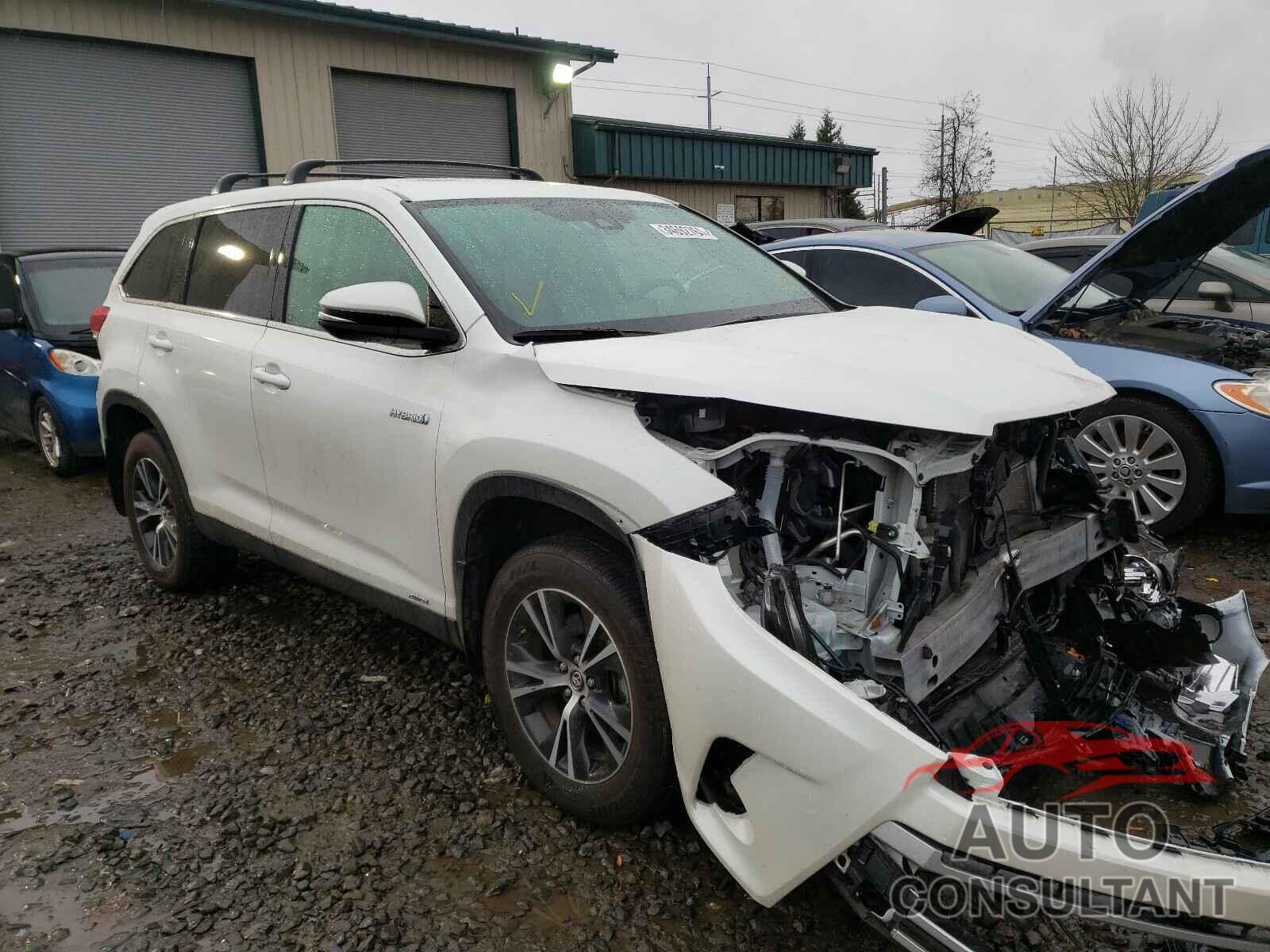 TOYOTA HIGHLANDER 2019 - 5TDBGRFH7KS062503