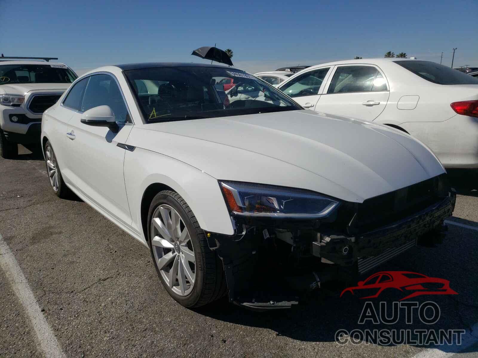 AUDI A5 2018 - WAUPNAF57JA103868