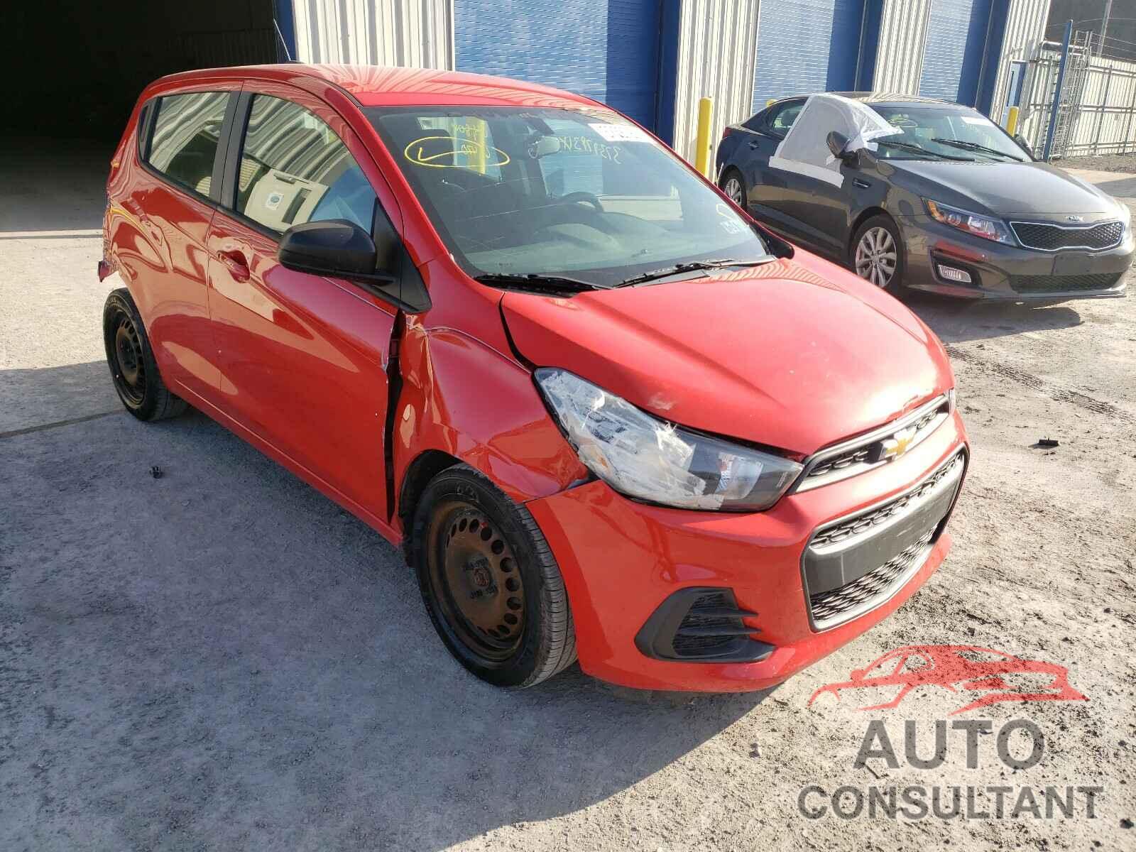 CHEVROLET SPARK 2016 - KL8CB6SA8GC569163