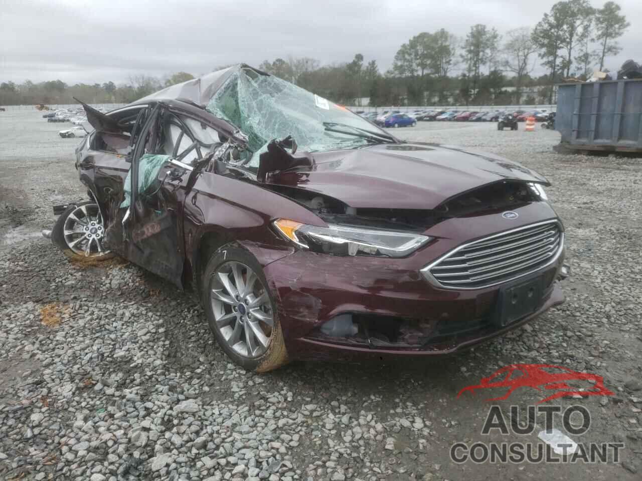 FORD FUSION 2017 - 3FA6P0PU1HR380563