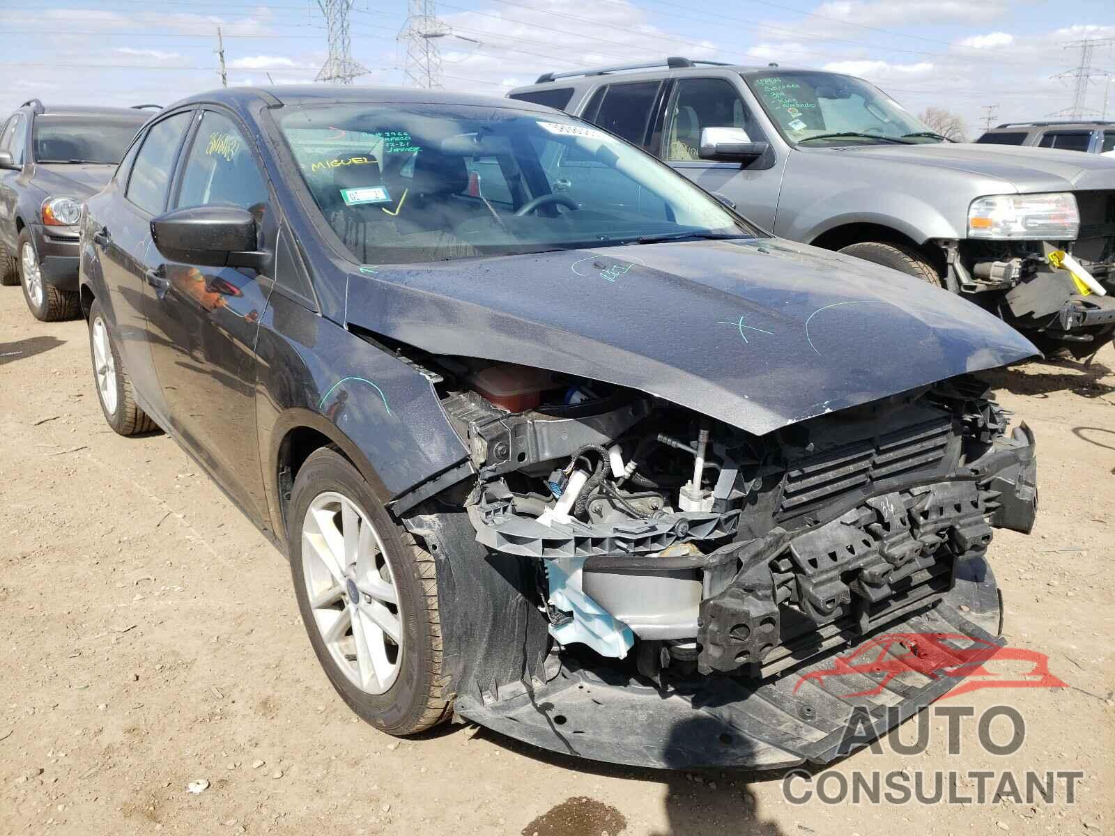 FORD FOCUS 2018 - 1FADP3F22JL257187