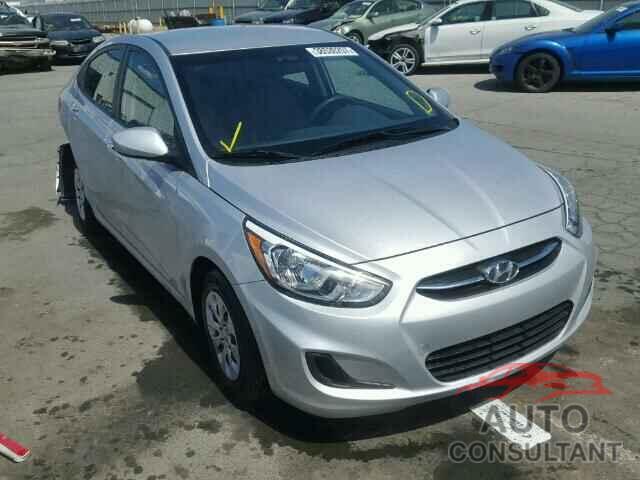 HYUNDAI ACCENT 2016 - KMHCT4AE9GU121243