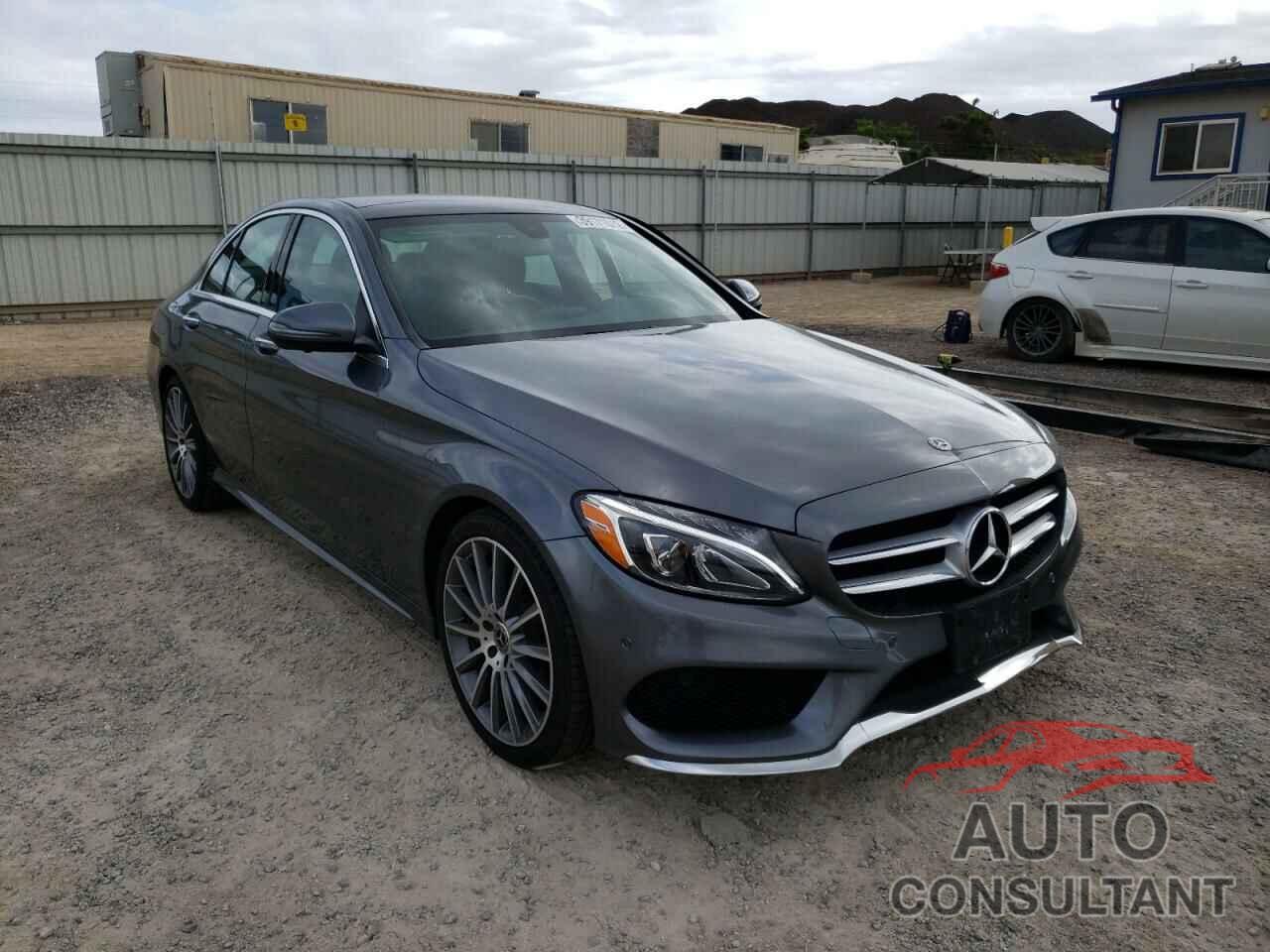 MERCEDES-BENZ C-CLASS 2018 - 55SWF4JB7JU243614