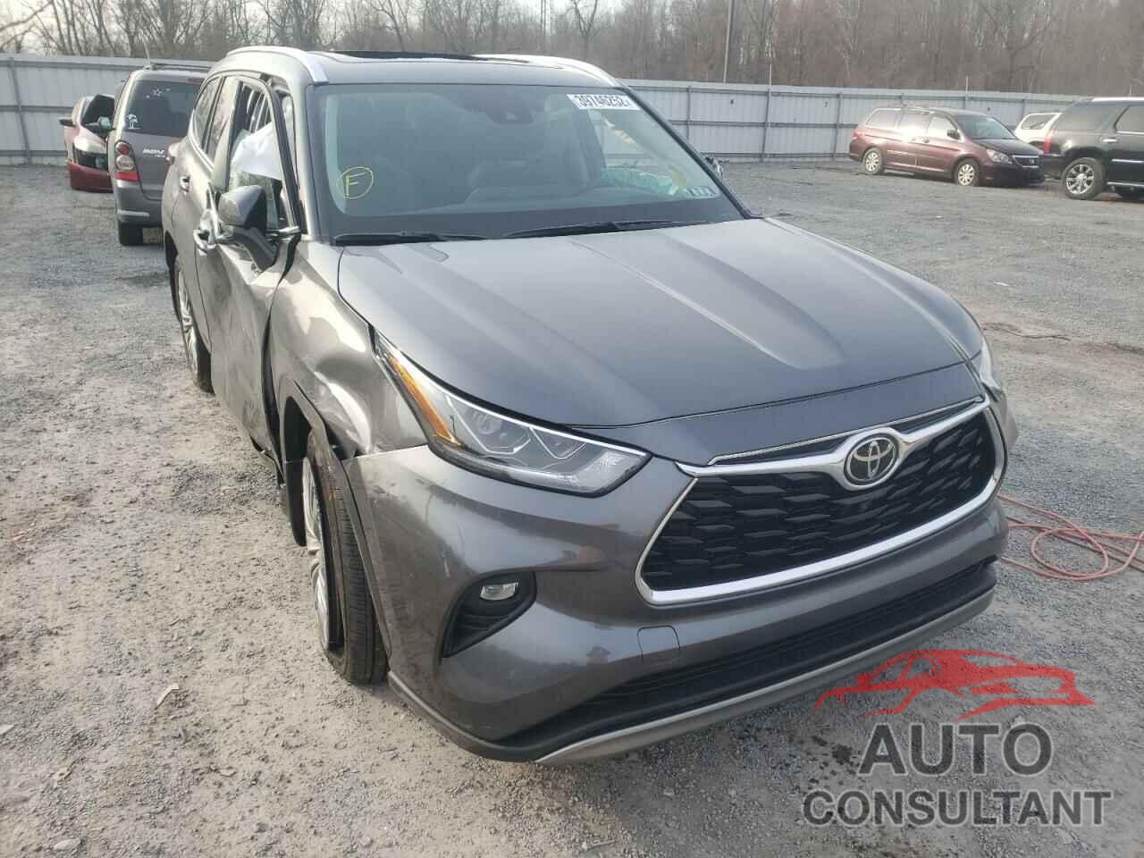 TOYOTA HIGHLANDER 2021 - 5TDFZRBH8MS160864
