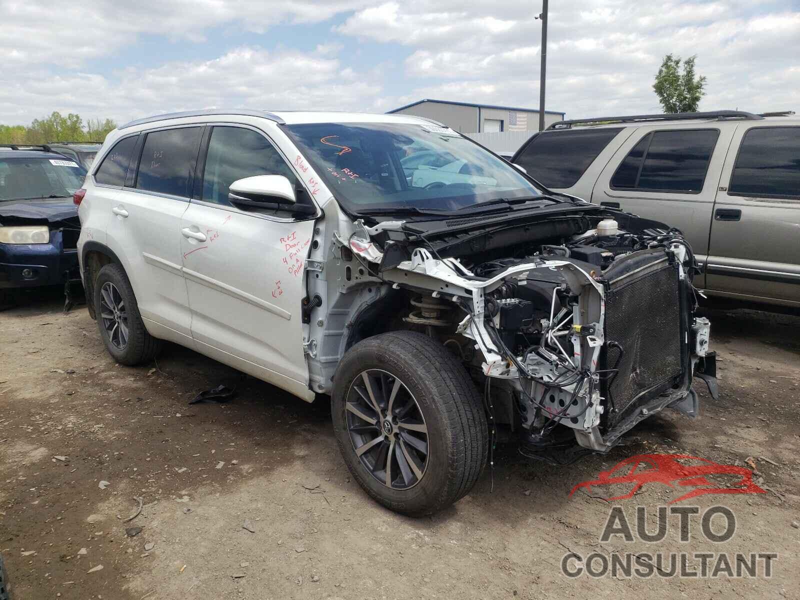 TOYOTA HIGHLANDER 2017 - 5TDJZRFH9HS441761