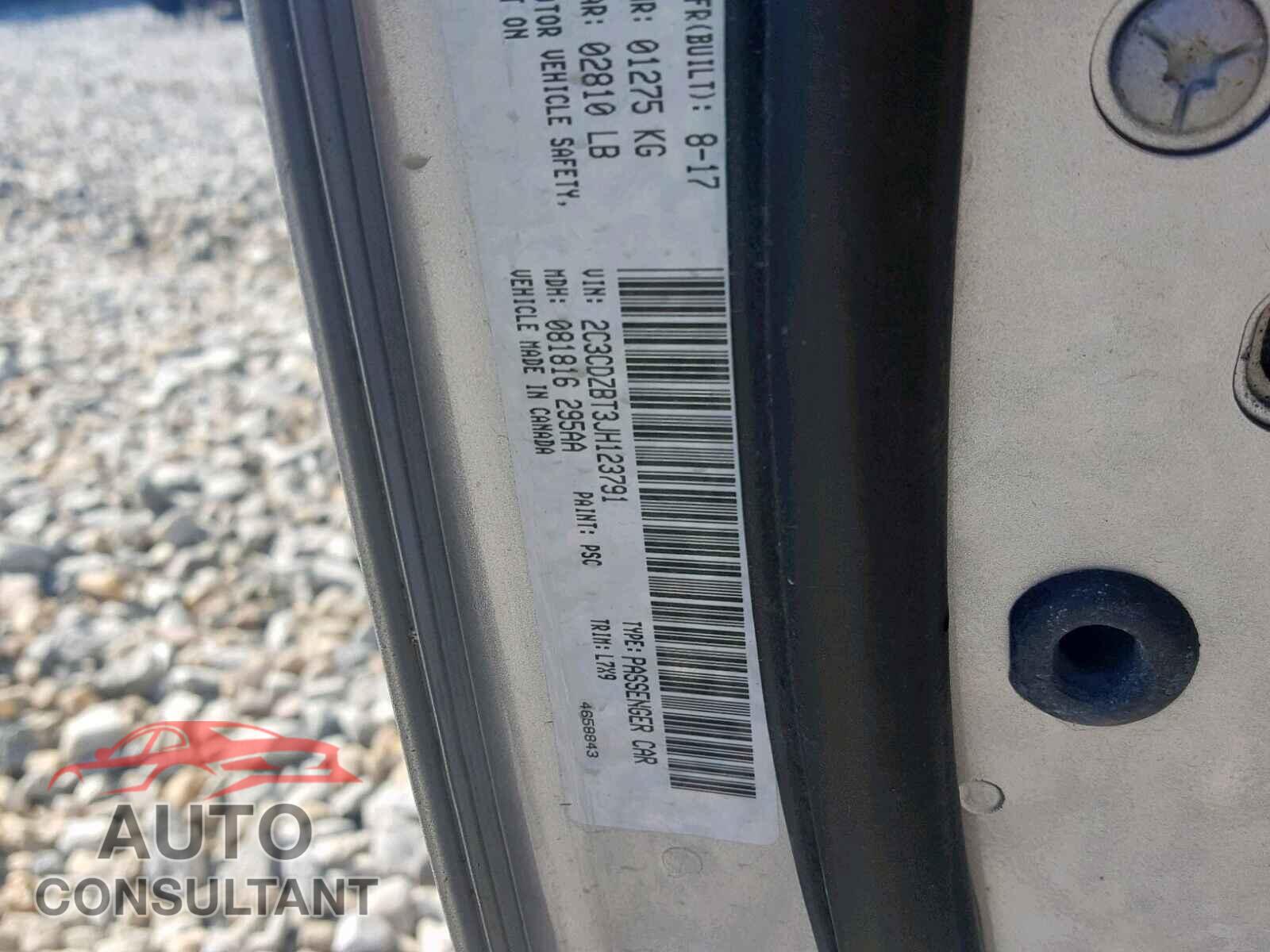 DODGE CHALLENGER 2018 - 2C3CDZBTXKH724374