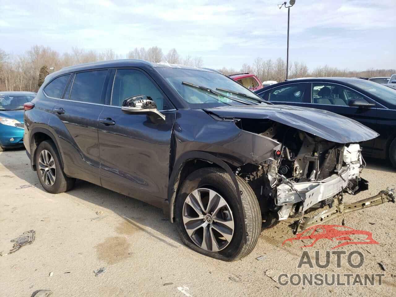 TOYOTA HIGHLANDER 2020 - 5TDHZRBH2LS044633