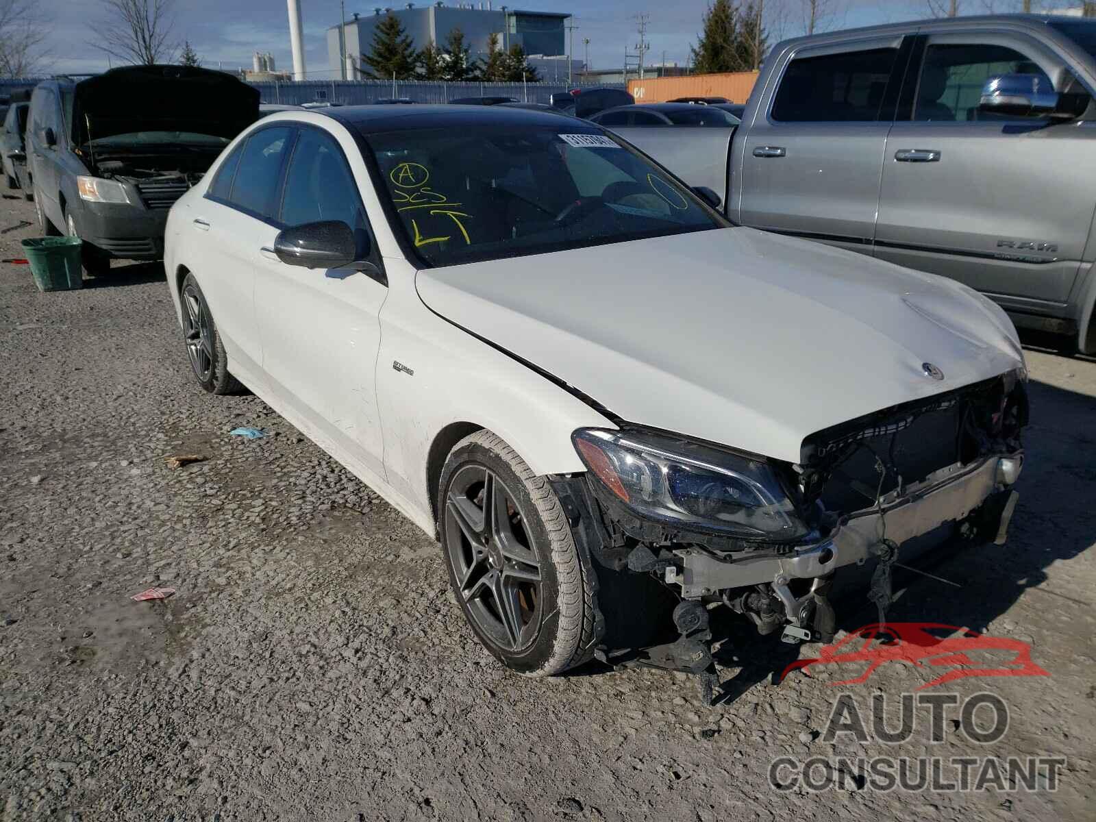 MERCEDES-BENZ C CLASS 2019 - 55SWF6EB9KU283572