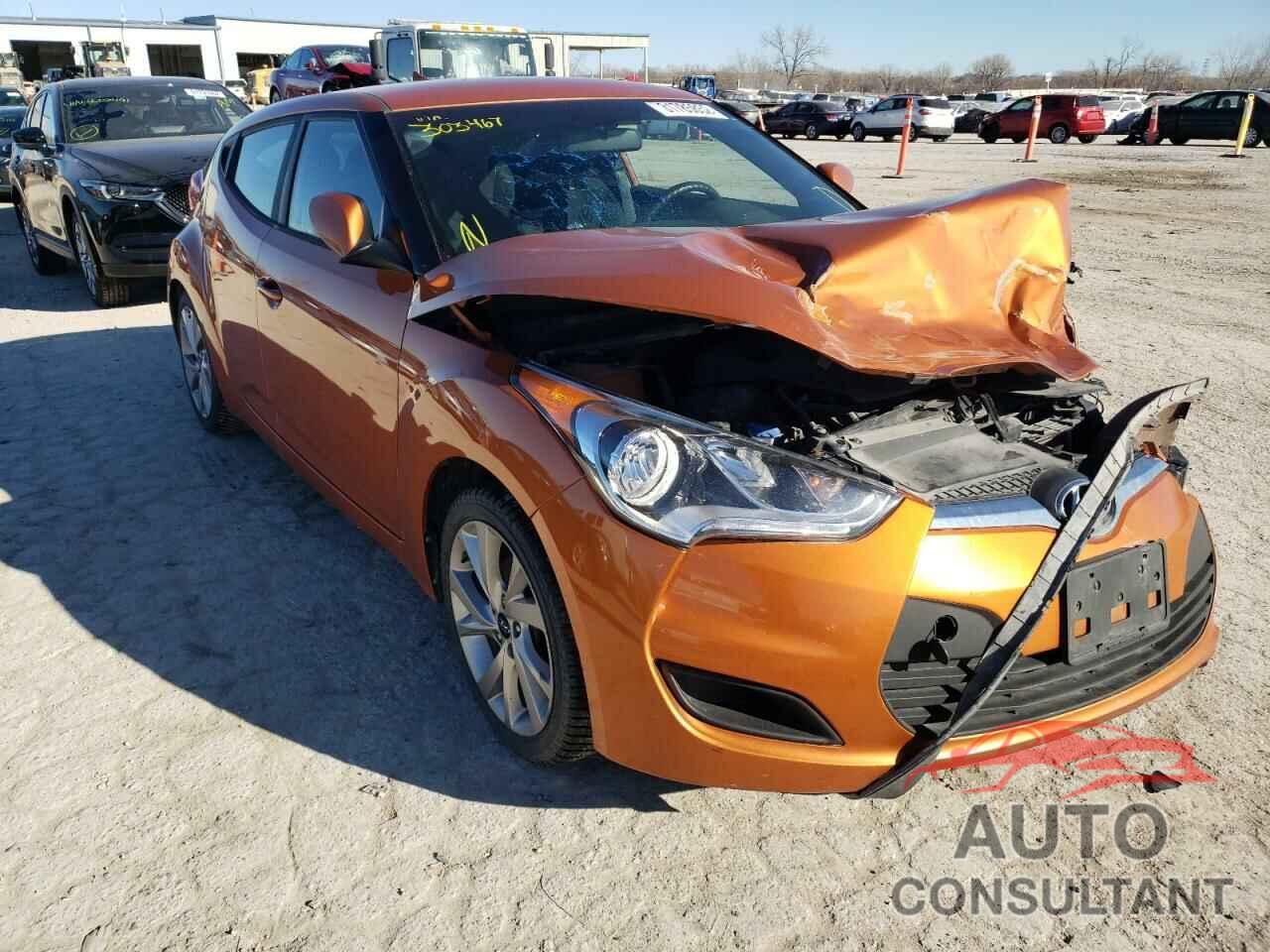 HYUNDAI VELOSTER 2016 - KMHTC6AD6GU303467