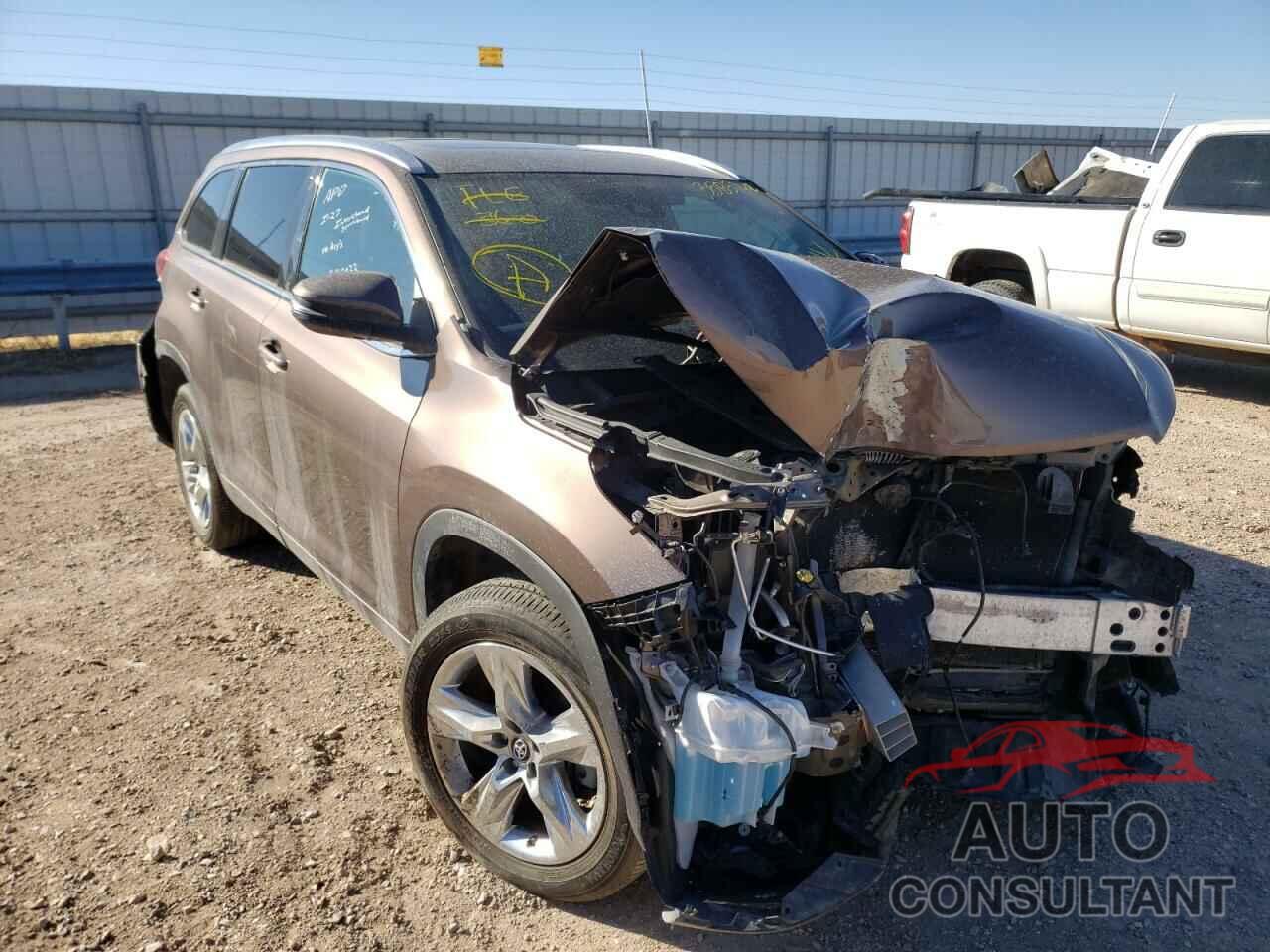 TOYOTA HIGHLANDER 2017 - 5TDYZRFH0HS233413