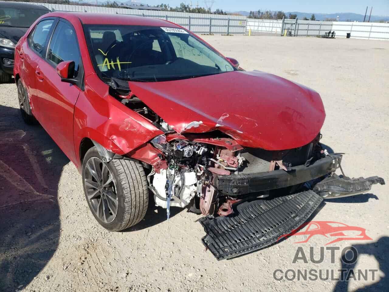 TOYOTA COROLLA 2017 - 5YFBURHE8HP714221