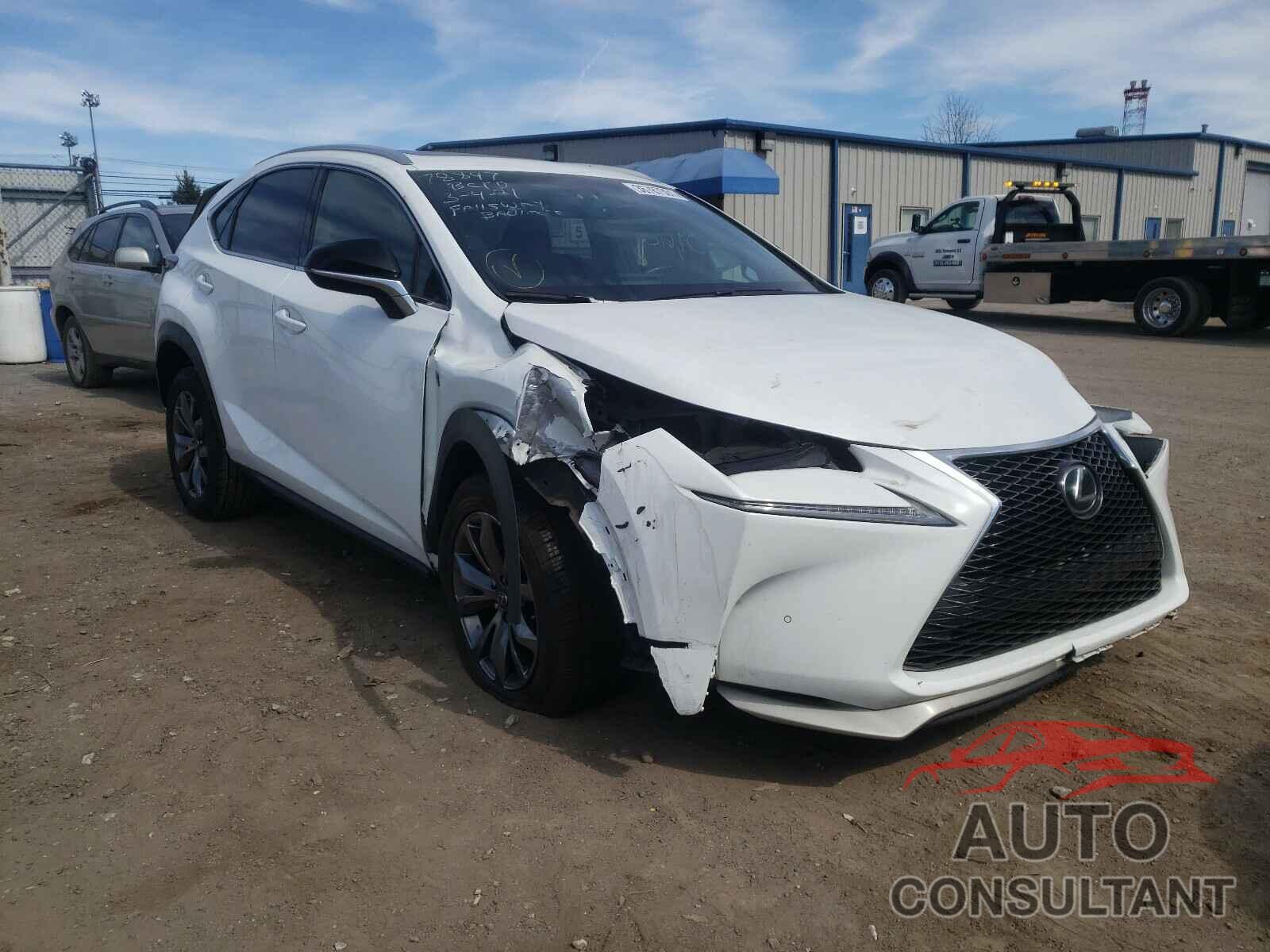 LEXUS NX 2016 - JTJBARBZ1G2070804