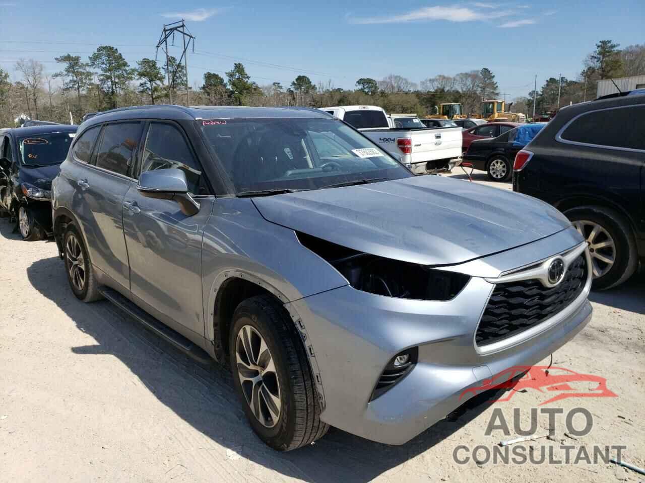 TOYOTA HIGHLANDER 2020 - 5TDGZRAH7LS012256