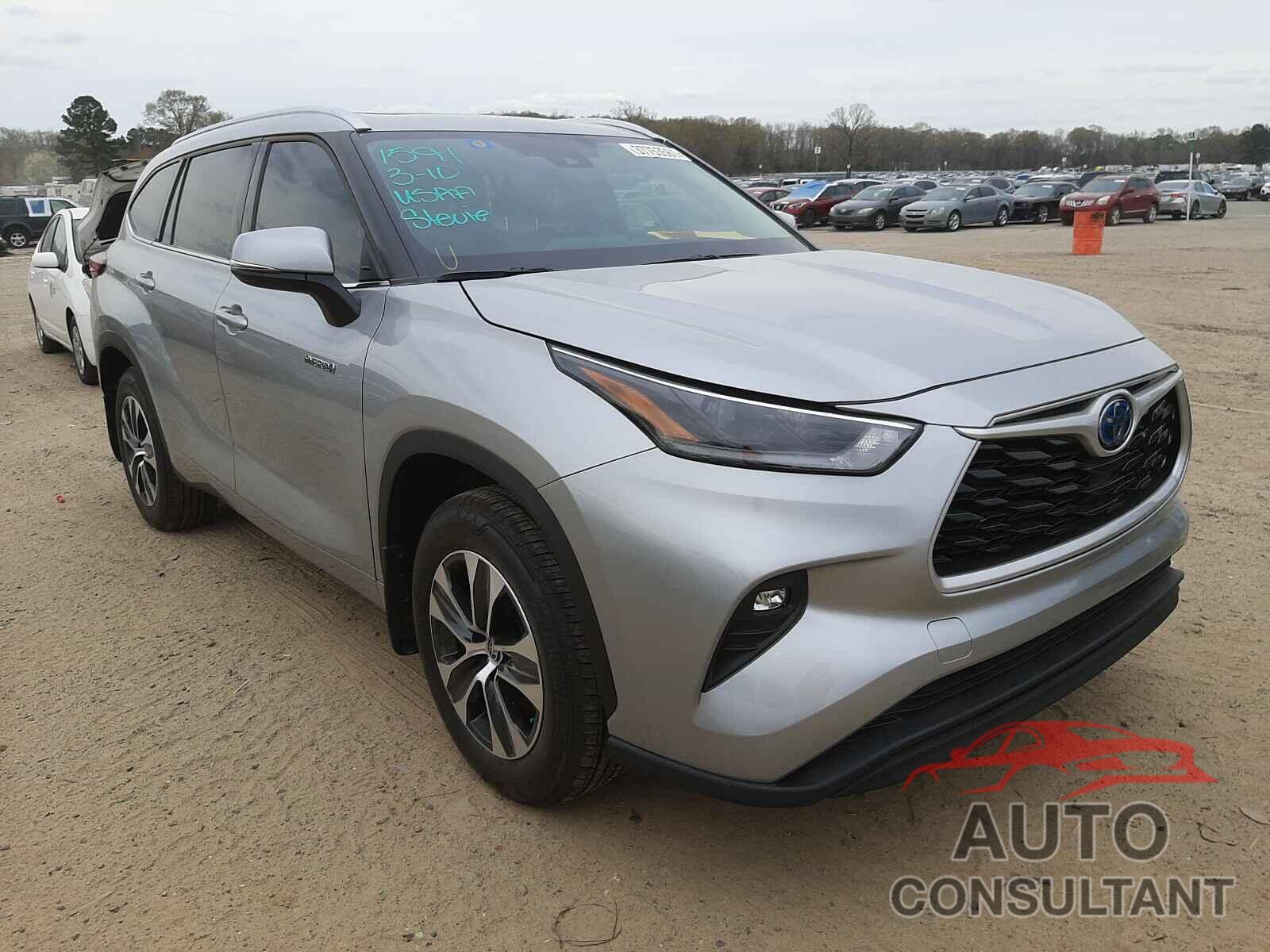 TOYOTA HIGHLANDER 2021 - 5TDGARAH3MS505148