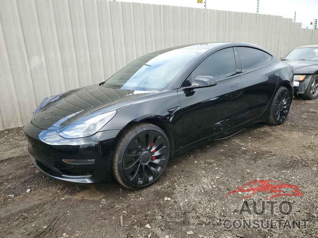 TESLA MODEL 3 2022 - 5YJ3E1ECXNF263936