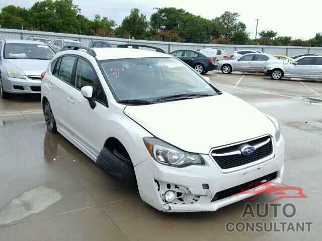 SUBARU IMPREZA 2015 - JF1GPAV69F8209153