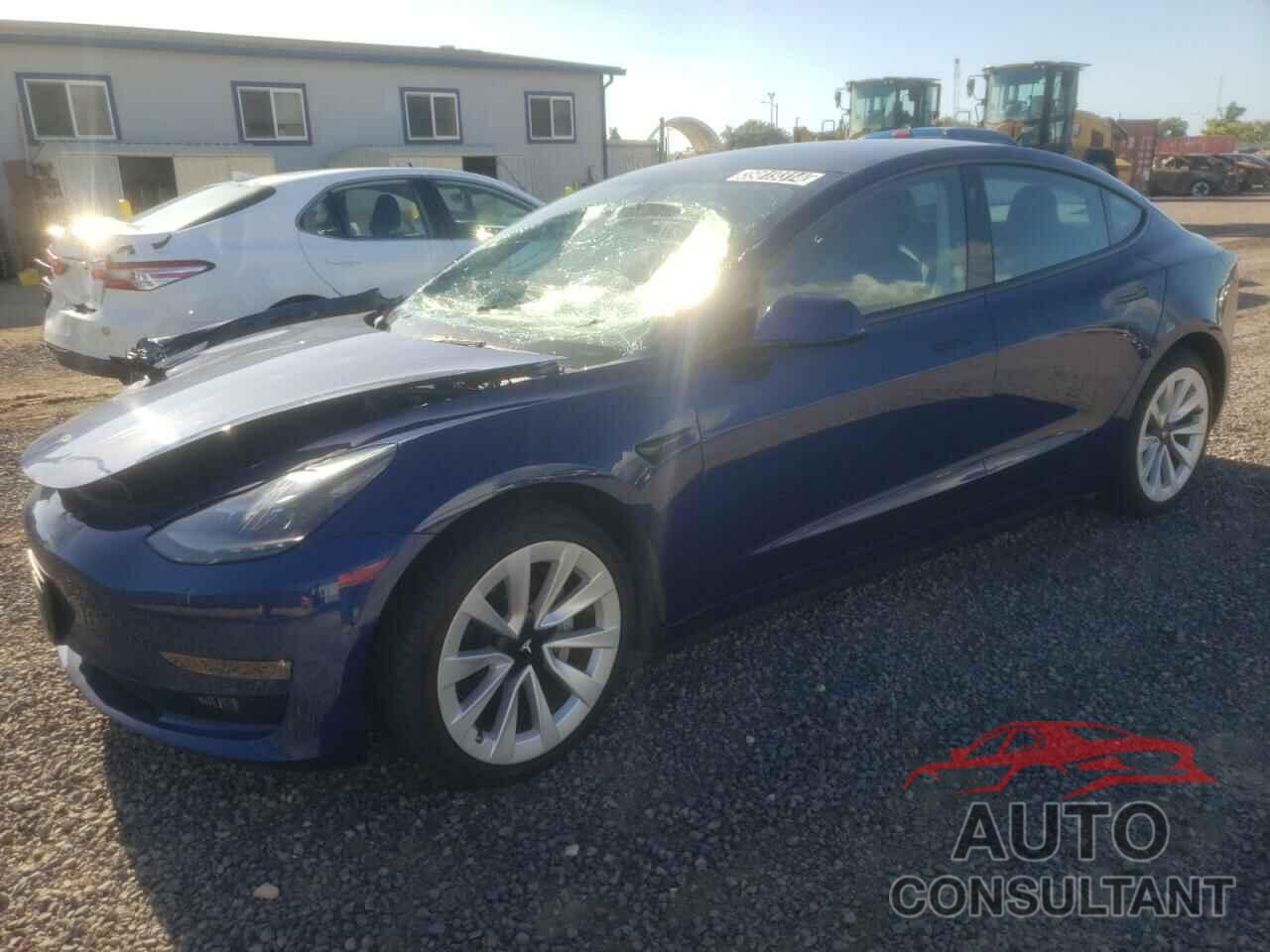 TESLA MODEL 3 2022 - 5YJ3E1EB9NF250294