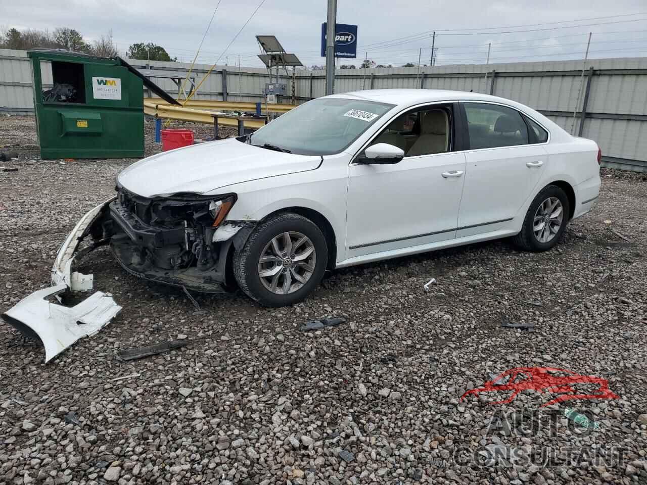 VOLKSWAGEN PASSAT 2017 - 1VWAT7A33HC064909