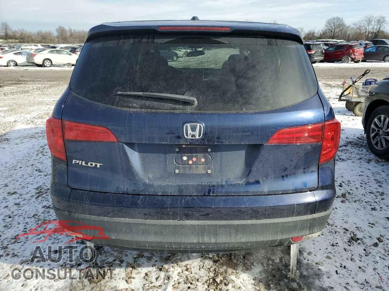 HONDA PILOT 2017 - 5FNYF5H55HB031630