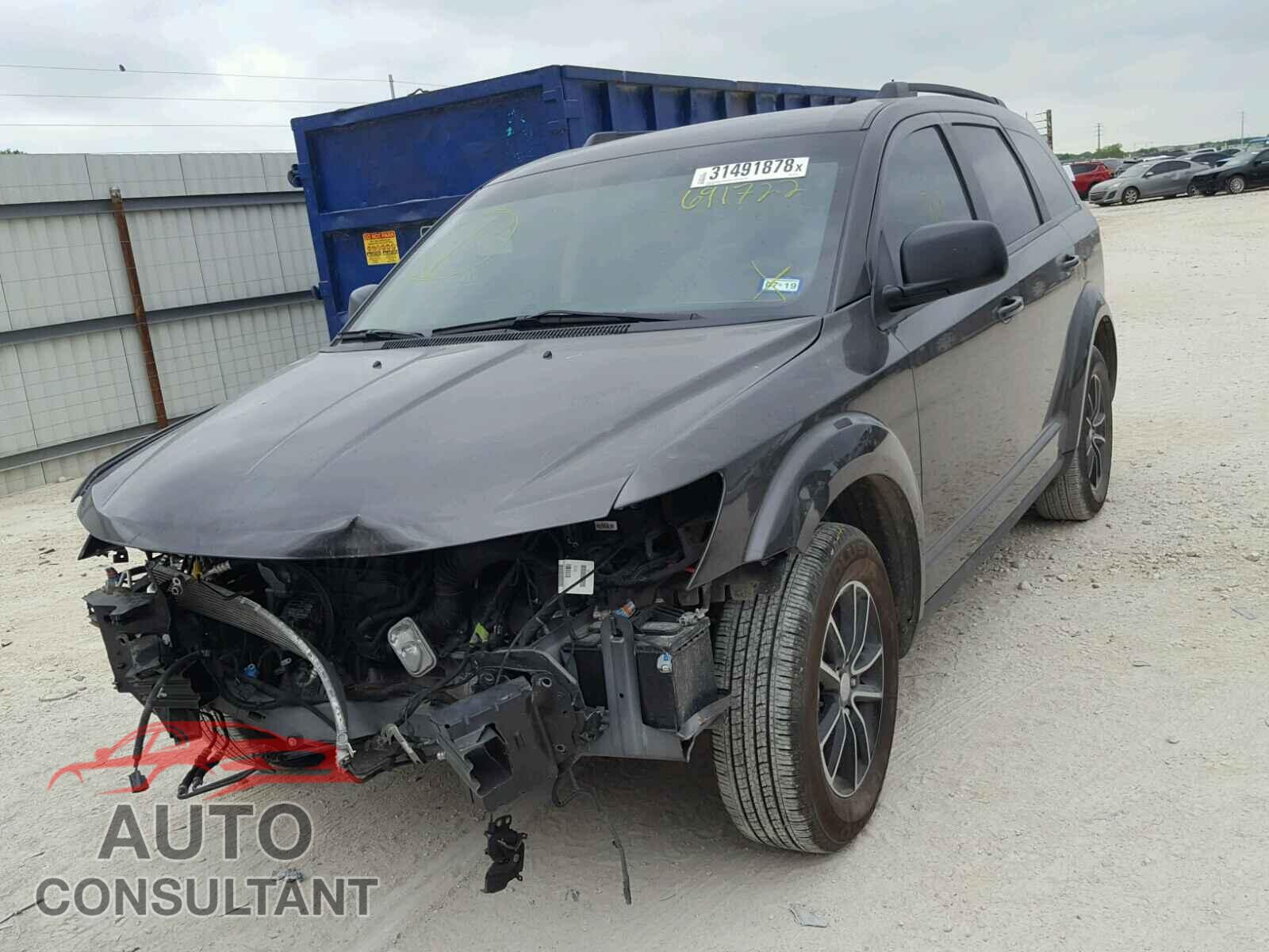 DODGE JOURNEY SE 2017 - 3C4PDCAB1HT691722