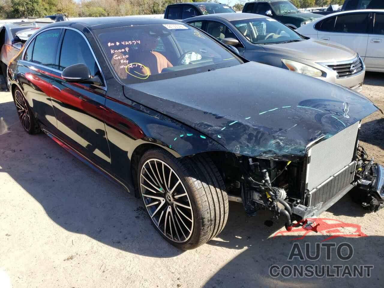 MERCEDES-BENZ S-CLASS 2022 - W1K6G6DB8NA081275