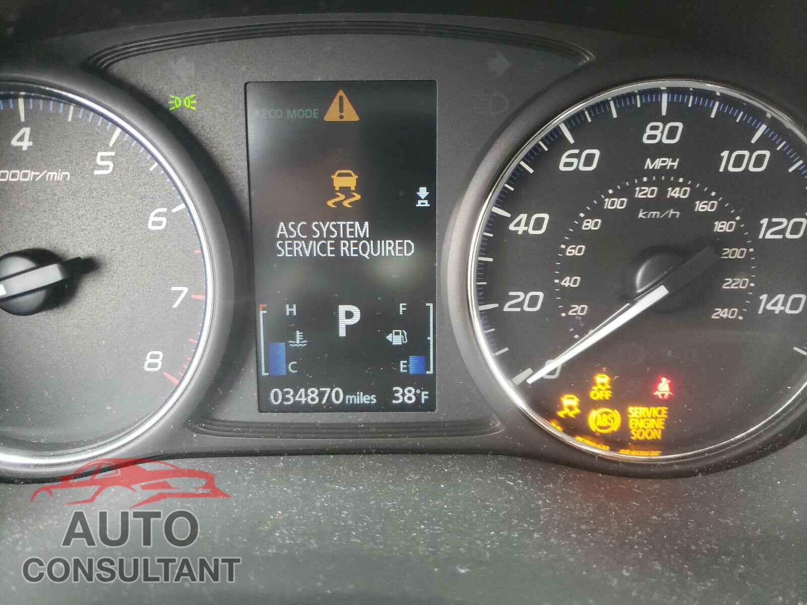 MITSUBISHI OUTLANDER 2017 - JA4AD3A33HZ025415