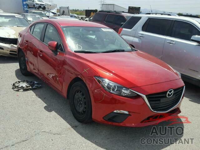 MAZDA 3 2016 - 3MZBM1T77GM256023