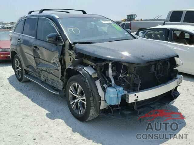 TOYOTA HIGHLANDER 2016 - 5TDKKRFH5GS123837
