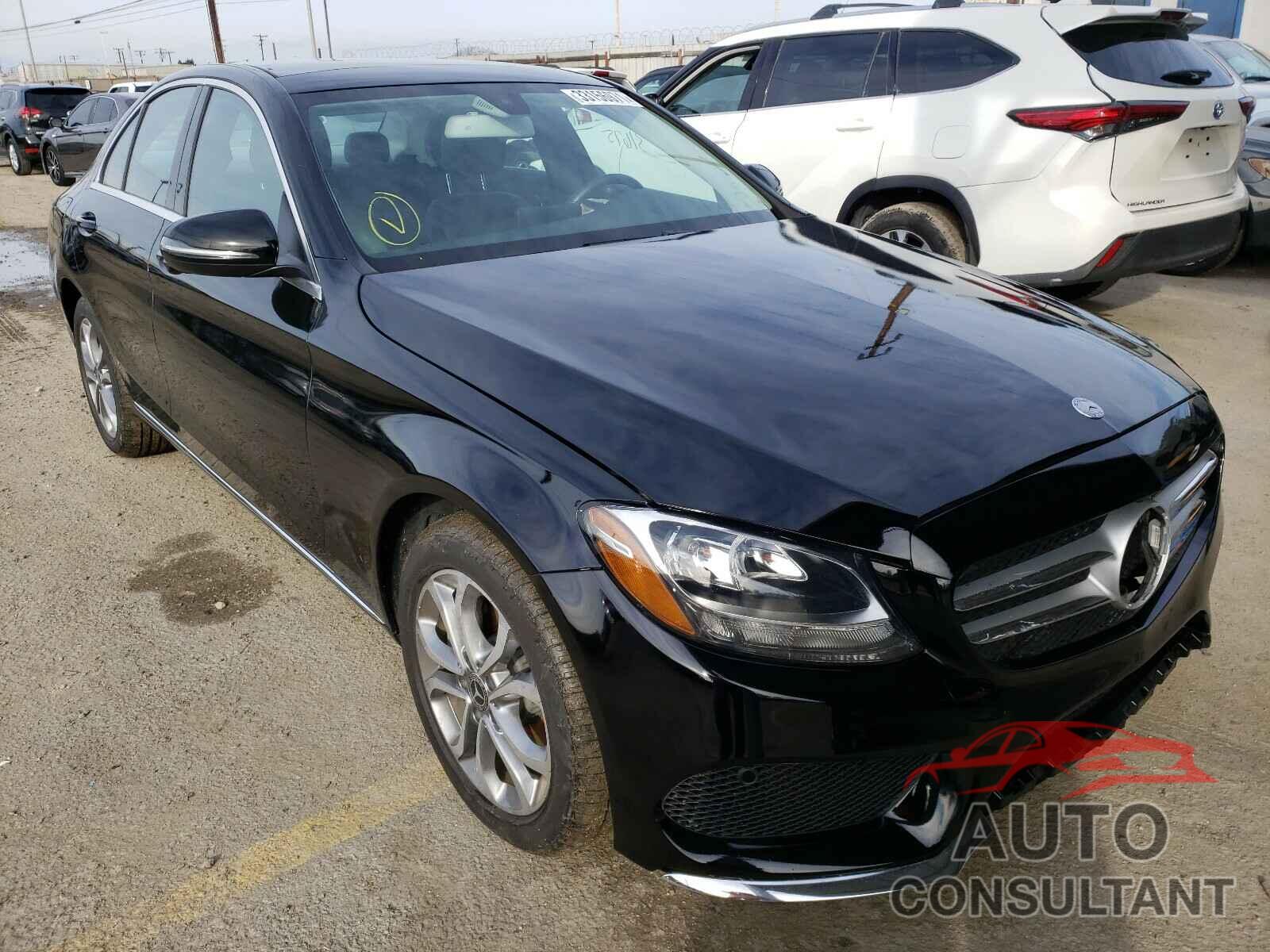 MERCEDES-BENZ C CLASS 2017 - 55SWF4KBXHU220174