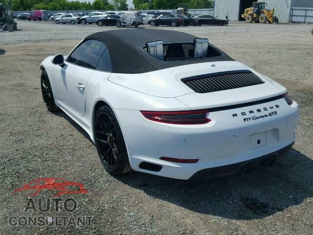 PORSCHE 911 2018 - WP0CB2A96JS147123