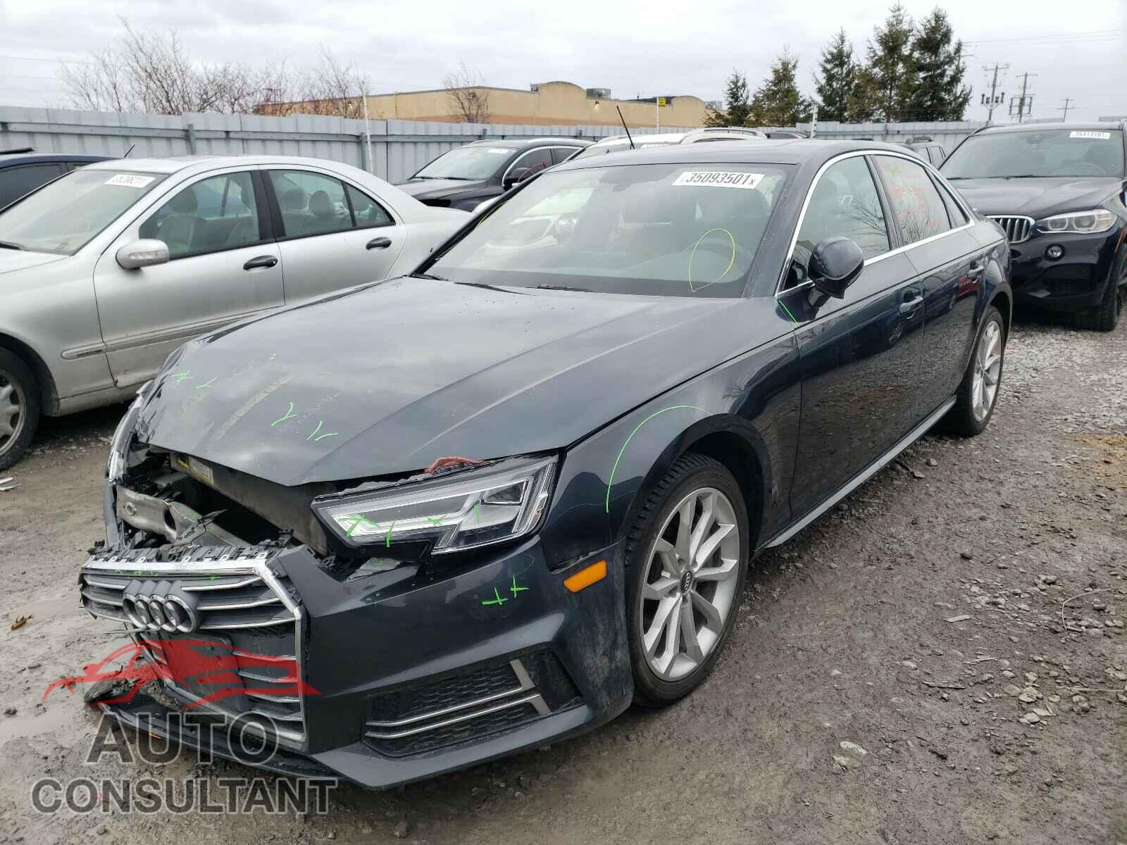 AUDI A4 2018 - WAUBNAF49JA028009