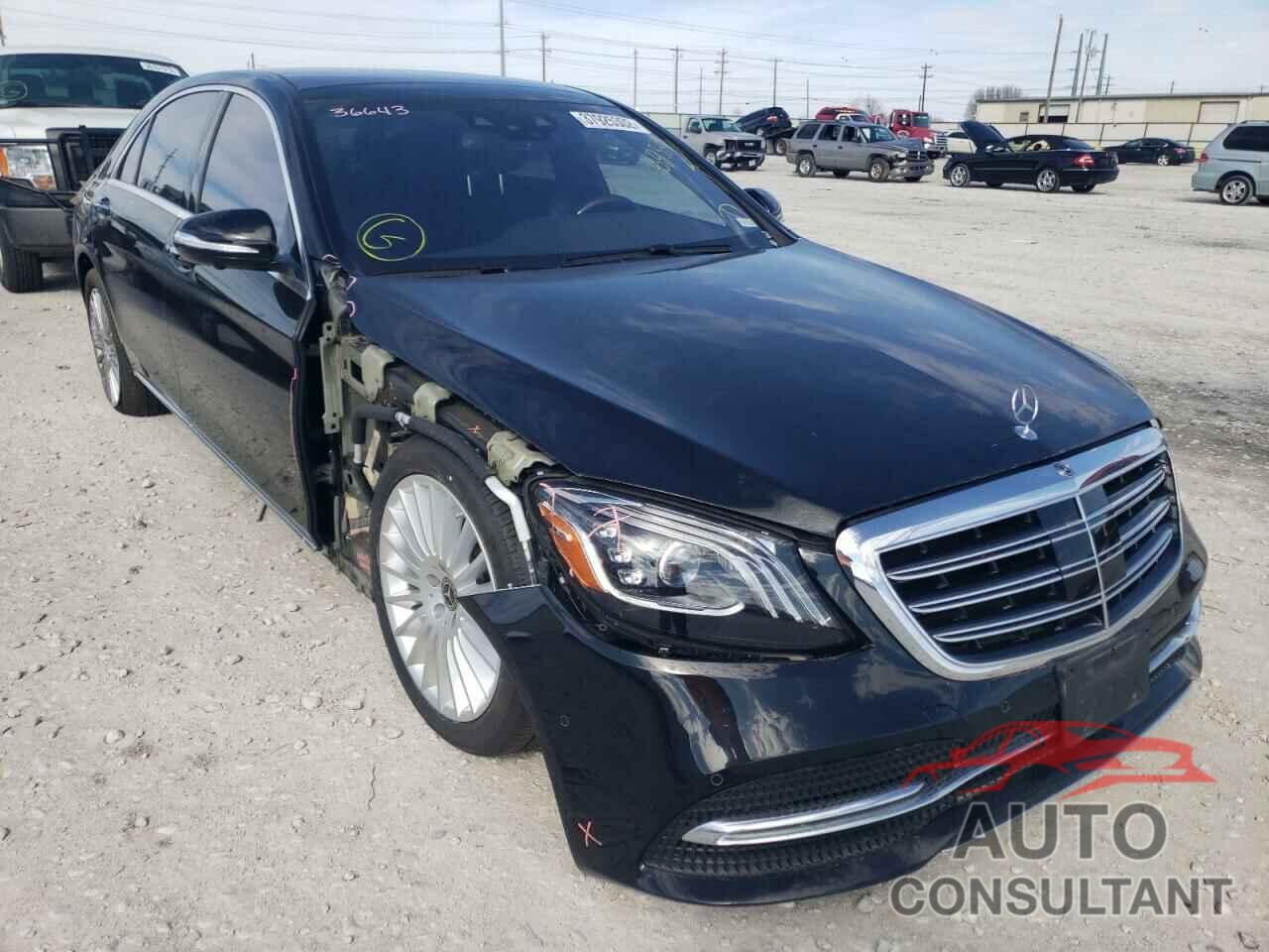 MERCEDES-BENZ S-CLASS 2019 - WDDUG8GBXKA458330