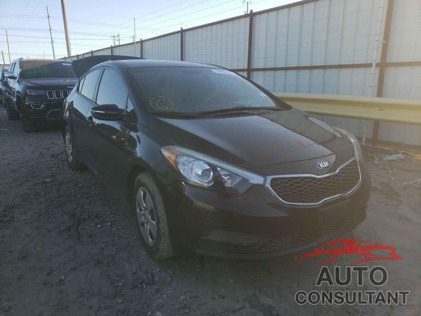 KIA FORTE 2016 - KNAFX4A61G5498090