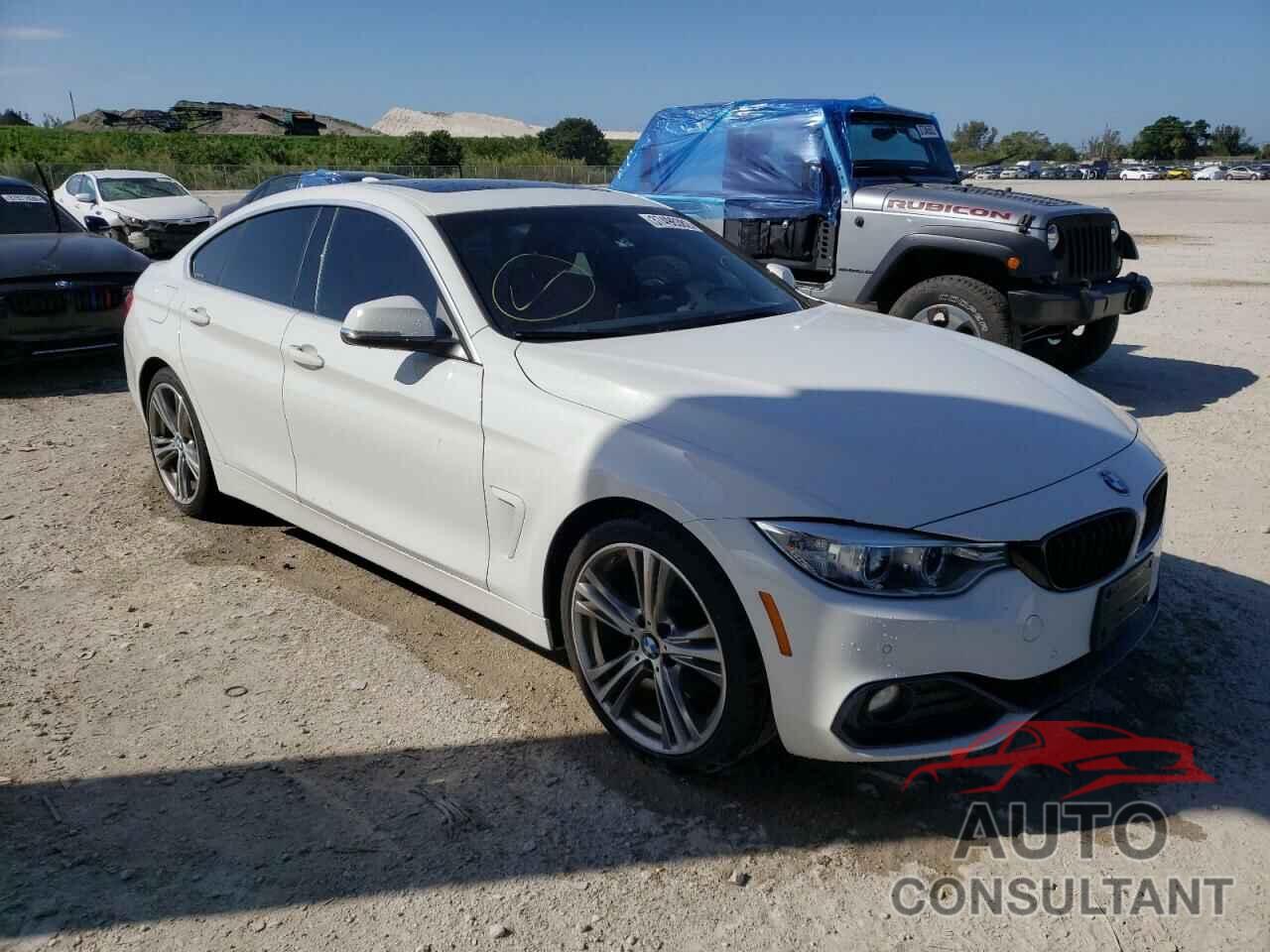 BMW 4 SERIES 2017 - WBA4F7C53HG438334