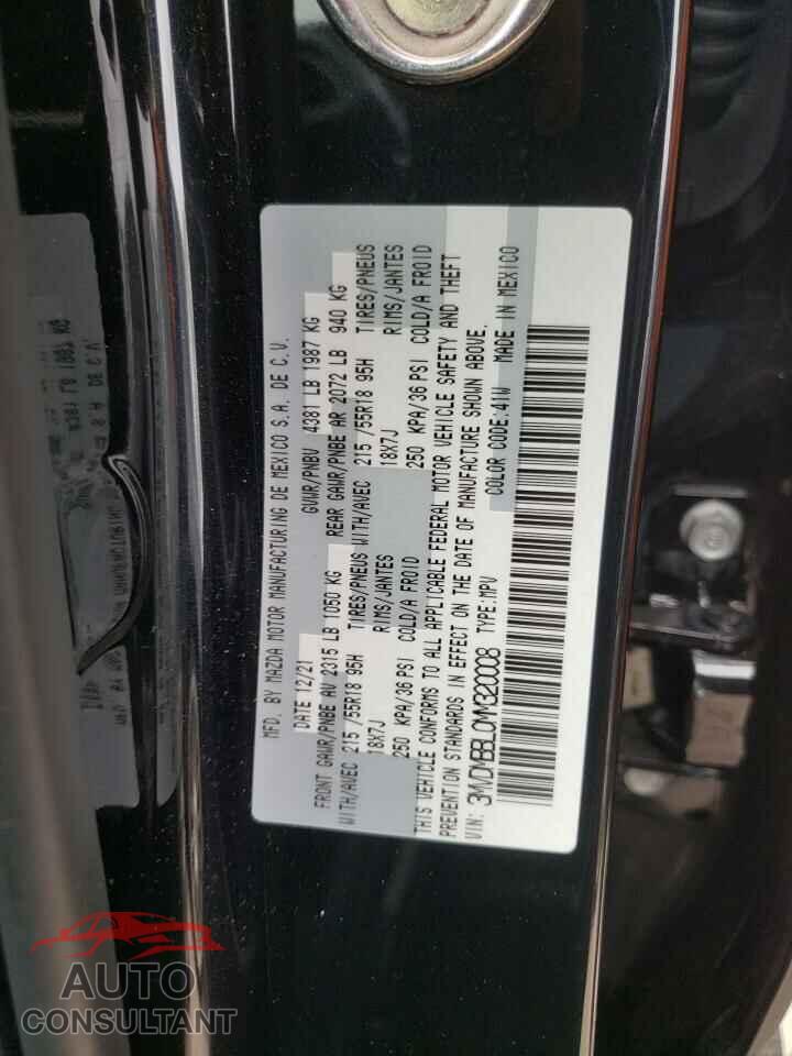 MAZDA CX30 2021 - 3MVDMBBL0MM320008