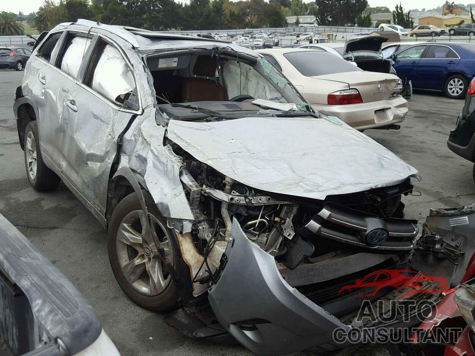 TOYOTA HIGHLANDER 2017 - 5TDDGRFH2HS021973