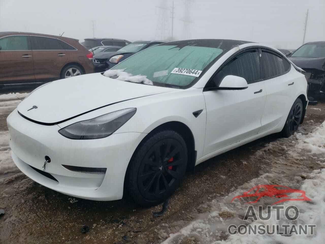 TESLA MODEL 3 2022 - 5YJ3E1ECXNF242827