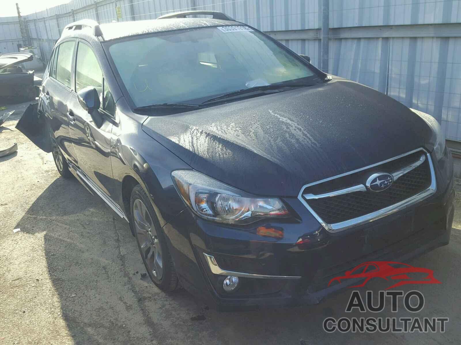 SUBARU IMPREZA 2016 - JF1GPAU65GH307924