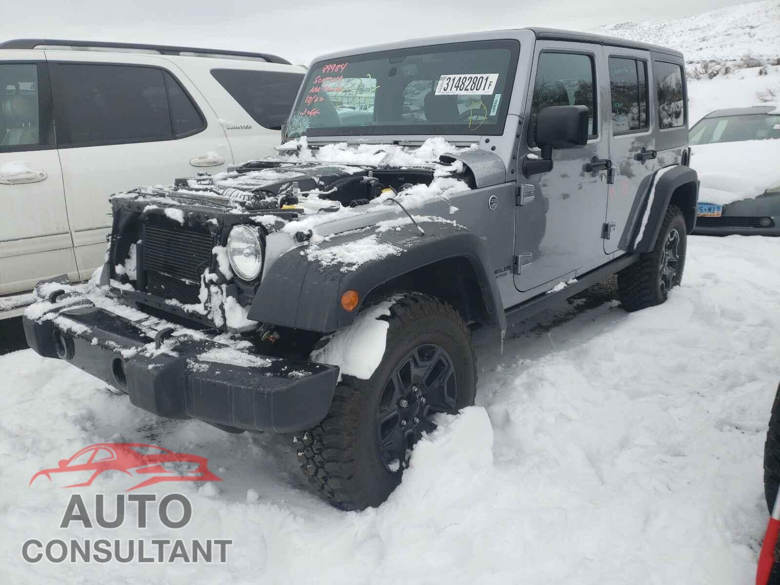 JEEP WRANGLER 2017 - 1C4BJWDG2HL534708