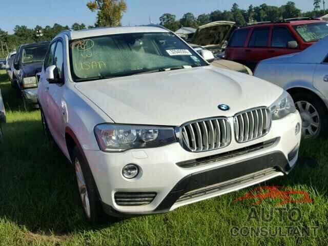 BMW X3 2016 - 5UXWX9C59G0D64947
