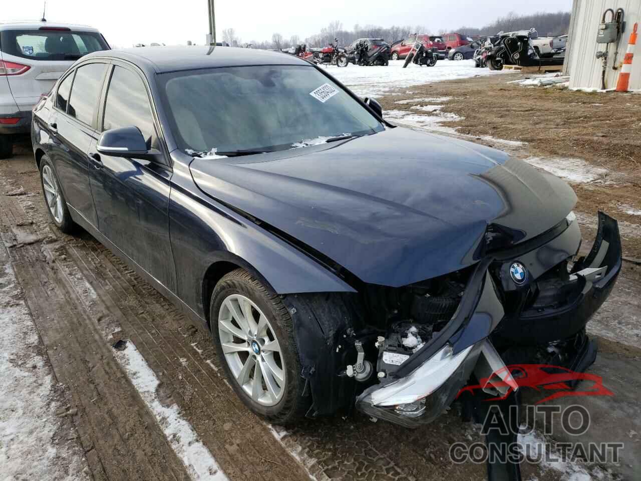 BMW 3 SERIES 2017 - WBA8E1G58HNU12769
